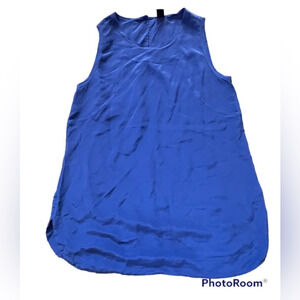 Black Label by Chico tank Size 0 In electric Blue‎ i9